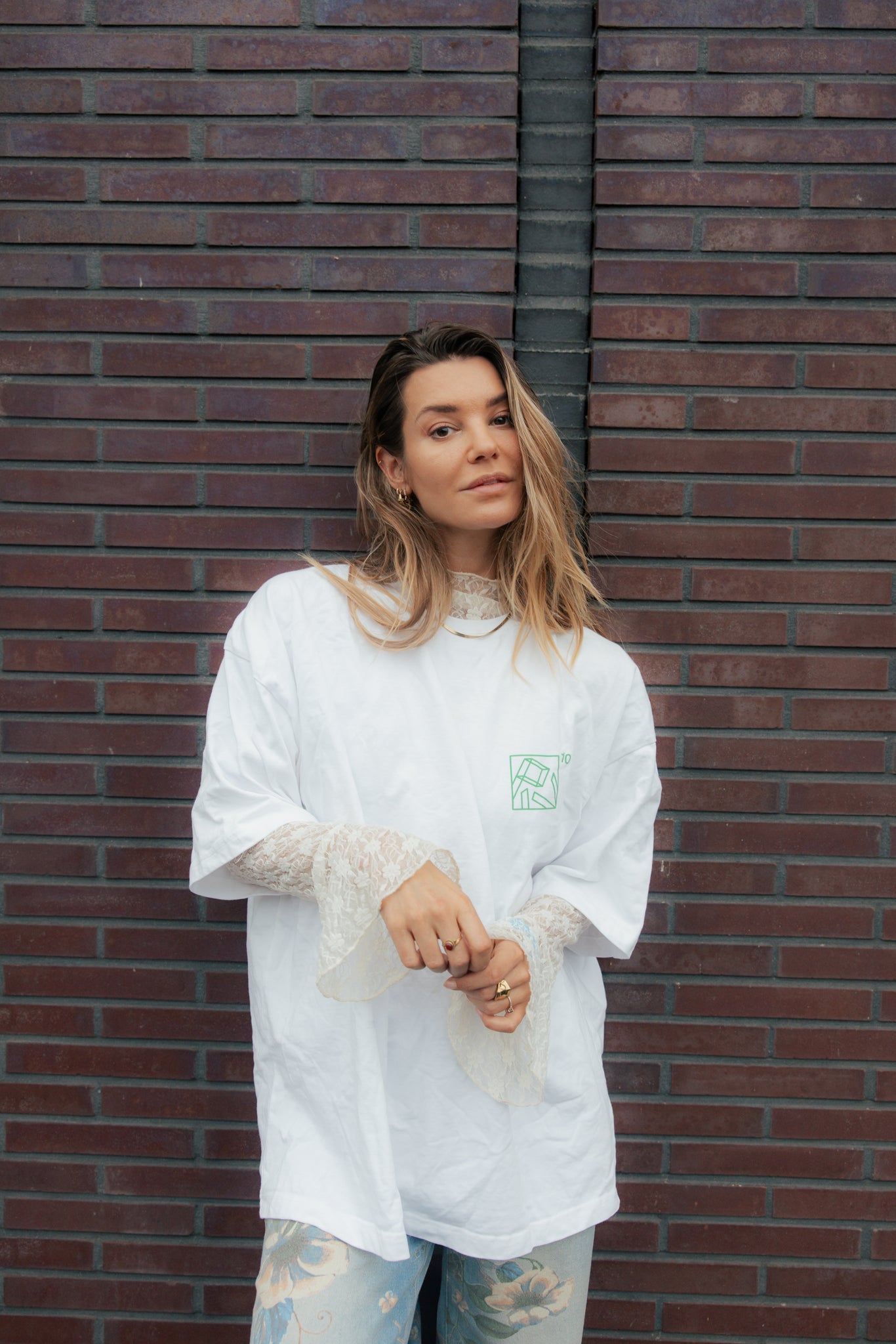 PIV HOMECOMING TEE WHITE